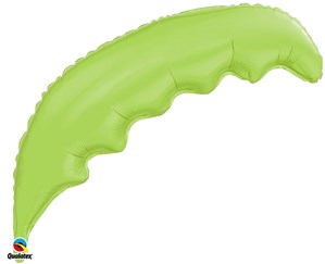 Lime Green 36" Palm Frond Foil Balloon