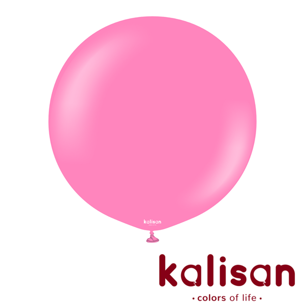 NEW Kalisan Standard 36" Queen Pink Latex Balloons 2pk