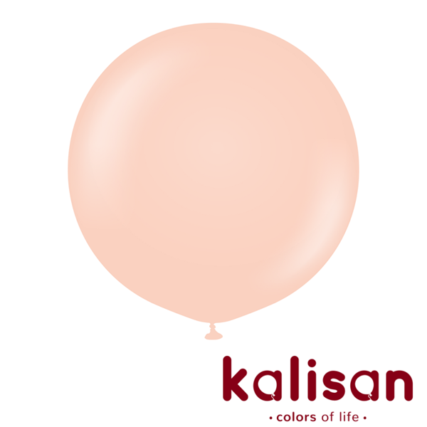 Kalisan Standard 36" Macaron Salmon Latex Balloons 2pk