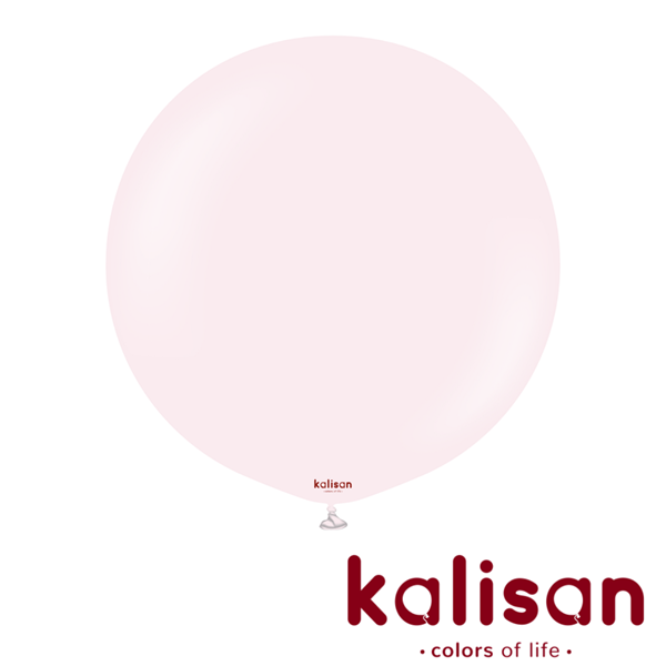 NEW Kalisan Standard 36" Macaron Pale Pink Latex Balloons 2pk