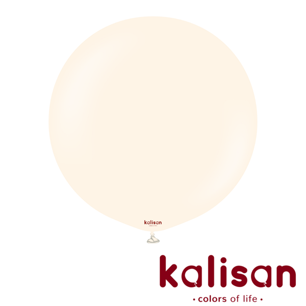 NEW Kalisan Standard 36" Macaron Pale Salmon Latex Balloons 2pk