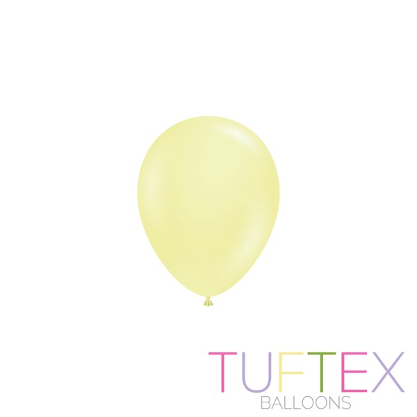 Tuftex Standard Lemonade 5" Latex Balloons 50pk