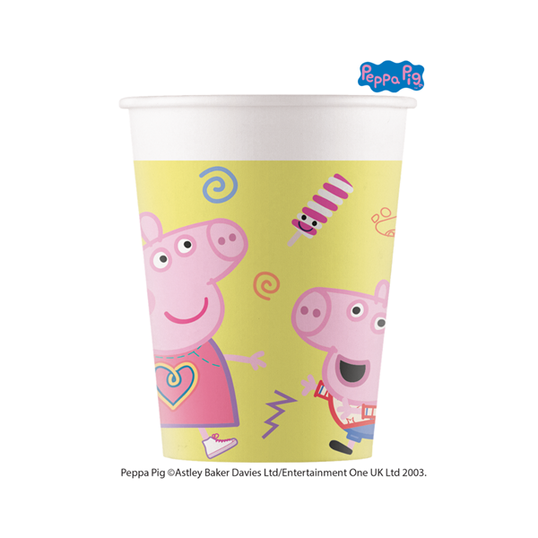 Peppa Pig Paper Party Cups 8pk