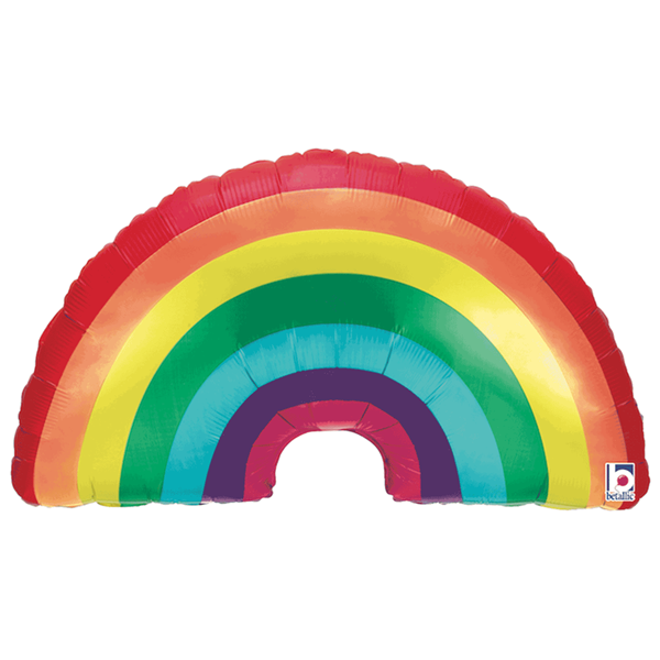 Rainbow 34" Foil Balloon