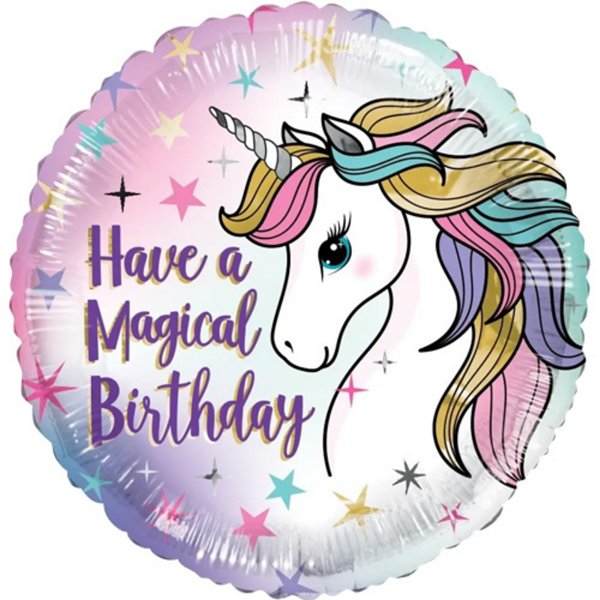 ECO Have A Magical Birthday 18" Foil Balloon