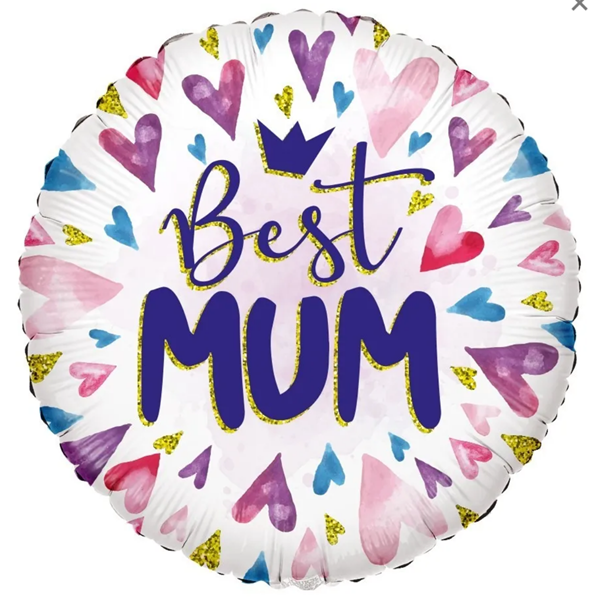 ECO Best Mum 18" Foil Balloon