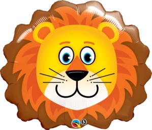 Loveable Lion 29" SuperShape Foil Balloon