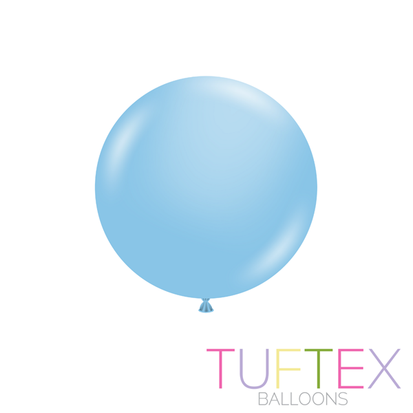 Tuftex Standard Baby Blue 17" Latex Balloons 50pk