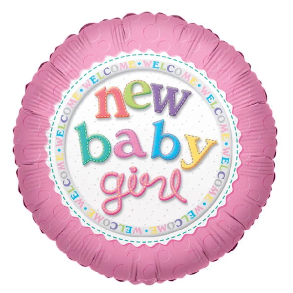 Baby Girl 18" Foil Balloon