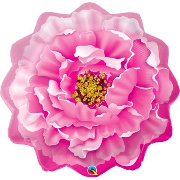 Pink Peony 33" Large Foil Balloon