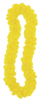 Yellow Bright Flower Lei