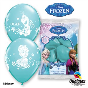 Frozen 11" Latex Balloons 6pk