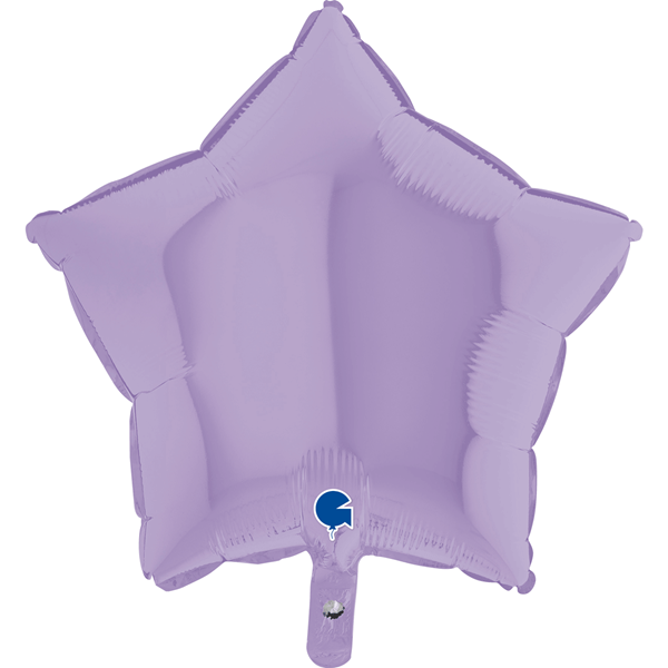 Pastel Matte Lilac 18" Star Foil Balloon