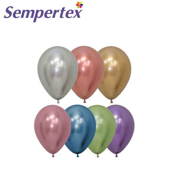 Reflex Multi Assortment 5" Latex Balloons 50pk