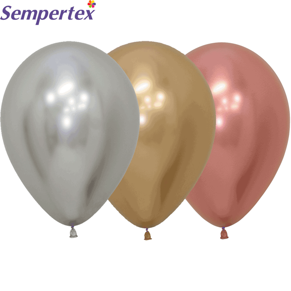 Reflex Classic Assortment 12" Latex Balloons 50pk
