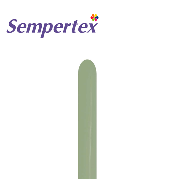 Sempertex Fashion Eucalyptus 260 Latex Modelling Balloons 100pk