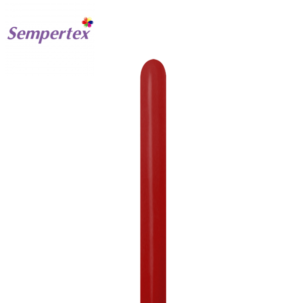 NEW Sempertex Fashion Imperial Red 260 Modelling Latex Balloons 100pk