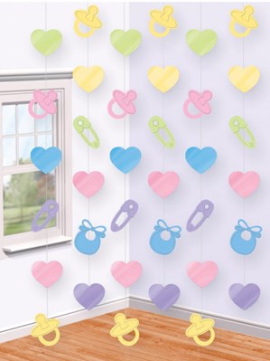 Baby Shower Hanging String Decorations