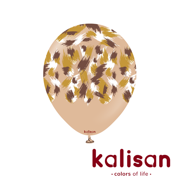 Kalisan 12" Safari Savanna Desert Sand Latex Balloons 25pk