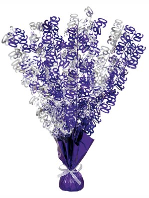 Lavender Foil Balloon Weight