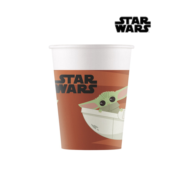 Star Wars Mandalorian Paper Cups 8pk
