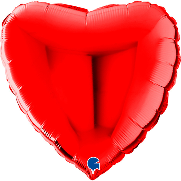 Grabo Red Heart 22" Foil Balloon