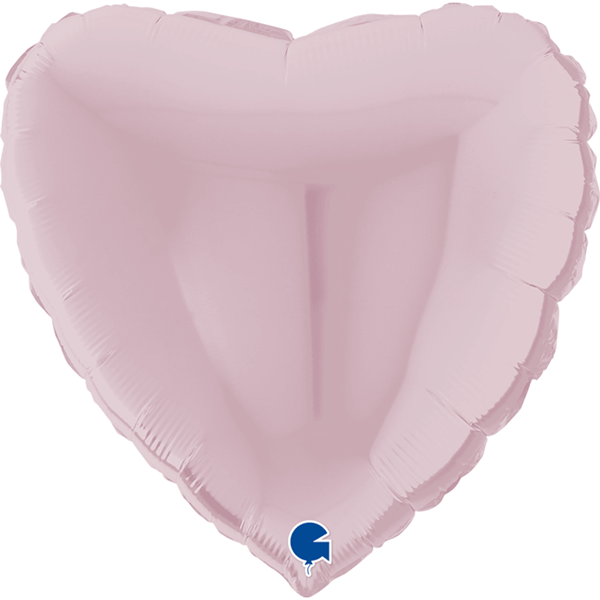 NEW Grabo Pastel Pink 22" Heart Foil Balloon
