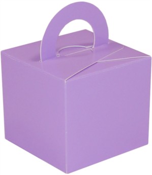 Balloon/Gift Boxes Lavender - 10pk