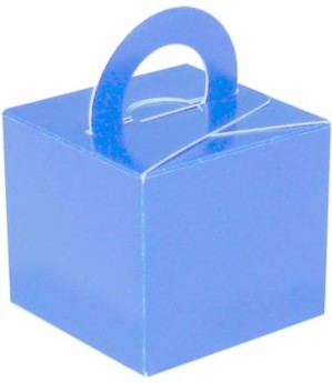 Balloon Weight/Gift Boxes Light Blue - 10pk