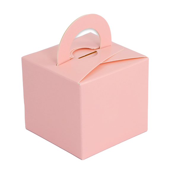 Balloon Weight/Gift Boxes Matte Pastel Pink - 10pk