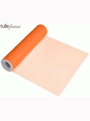 Orange Tulle Roll - 30.50cm x 22.9M
