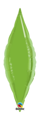 Lime Green 27" Foil Taper Balloon