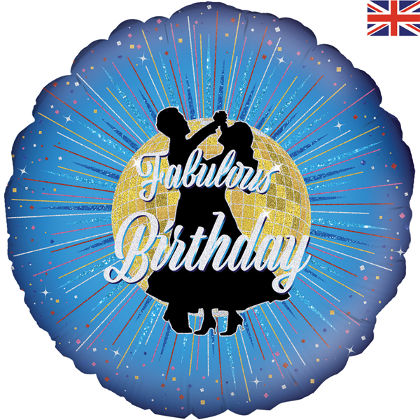 Strictly Fabulous Birthday 18" Foil Balloon