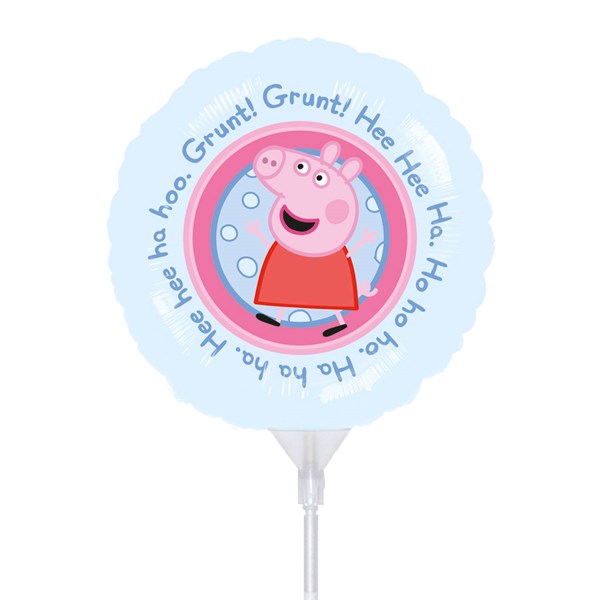 Peppa Pig Mini Shape Foil Balloon (air fill)