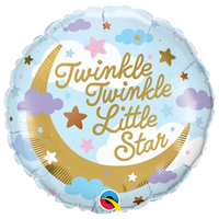 Twinkle Twinkle Little Star Baby 18" Foil Balloon