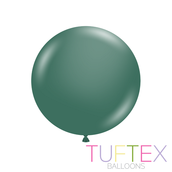 Tuftex Standard Evergreen 24" Latex Balloons 25pk