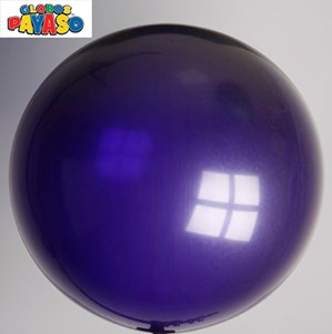 Globos Purple 2ft (24") Latex Balloons 10pk