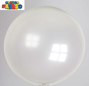 Globos Clear 2ft (24") Latex Balloons 10pk
