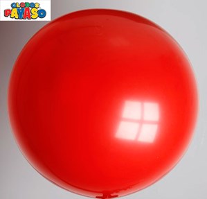 Globos Cherry Red 2ft (24") Latex Balloons 10pk
