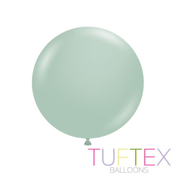 Tuftex Standard Empower-Mint 24" Latex Balloons 3pk