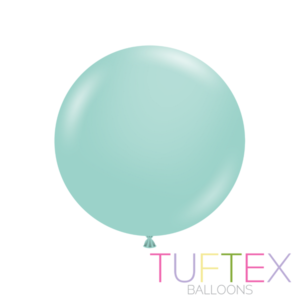 Tuftex Standard Sea Glass 24" Latex Balloons 25pk