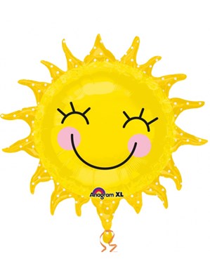 Happy Sunshine 29" Supershape Foil Balloon