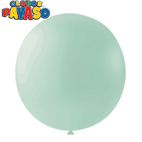 Macaroon Mint 24" Latex Balloons 10pk