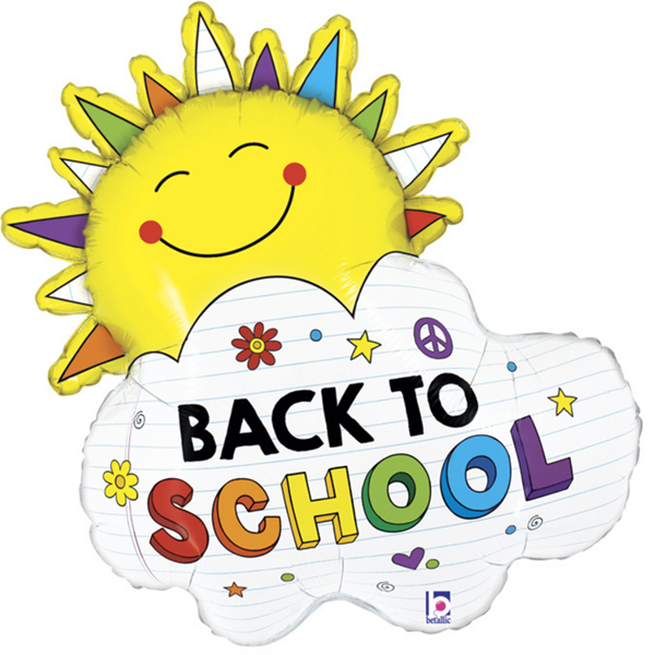 Back To School 31" Sunshine Foil Balloon