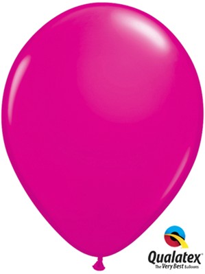 Qualatex Fashion 11" Wild Berry Latex Balloons 100pk