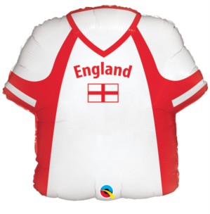 22" England Shirt Foil Balloon