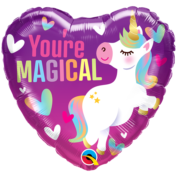 Valentine 18" You're Magical Unicorn Foil Balloon