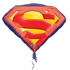 Superman Emblem SuperShape Foil Balloon