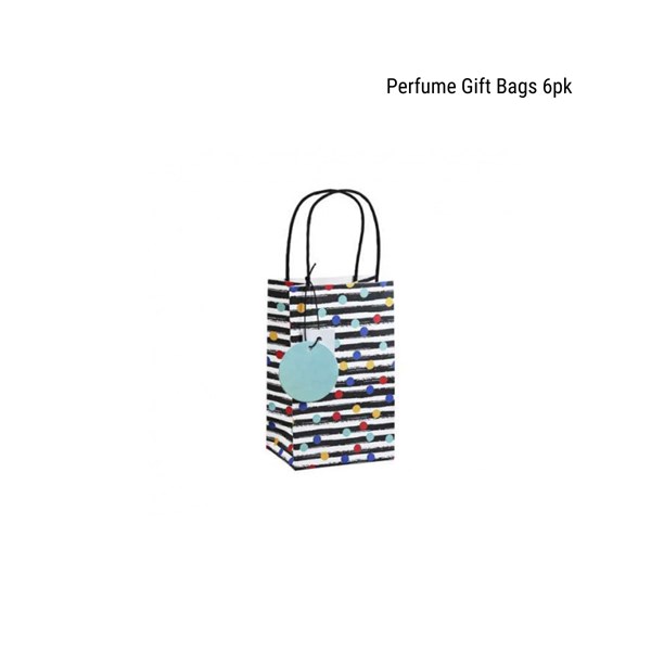 Stripes & Dots Perfume Gift Bag 6pk
