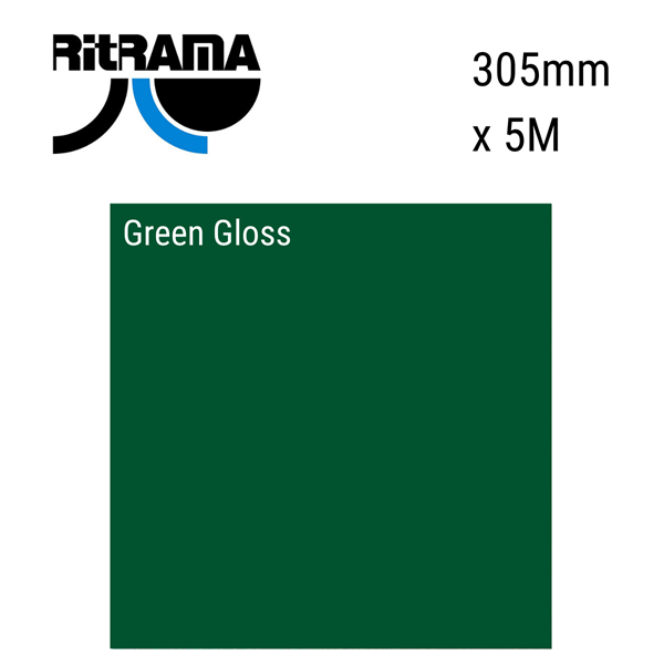 Green Gloss Vinyl  305mm x 5M